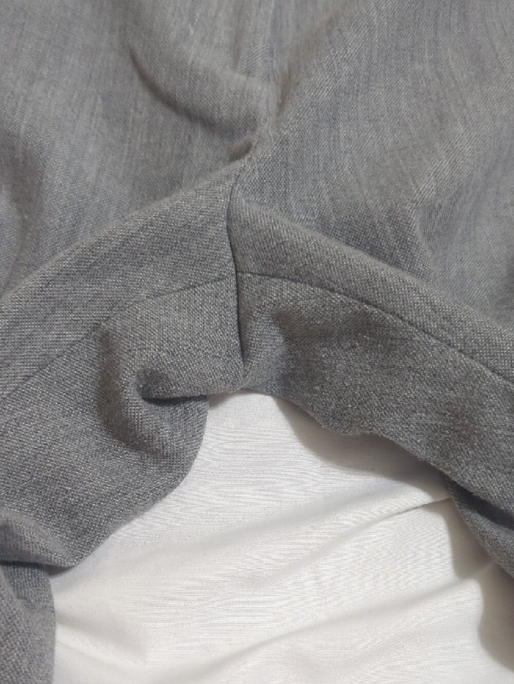 Express Skinny Mid Rise Stretch+, Color Gray Size 4 - Picture 7 of 13